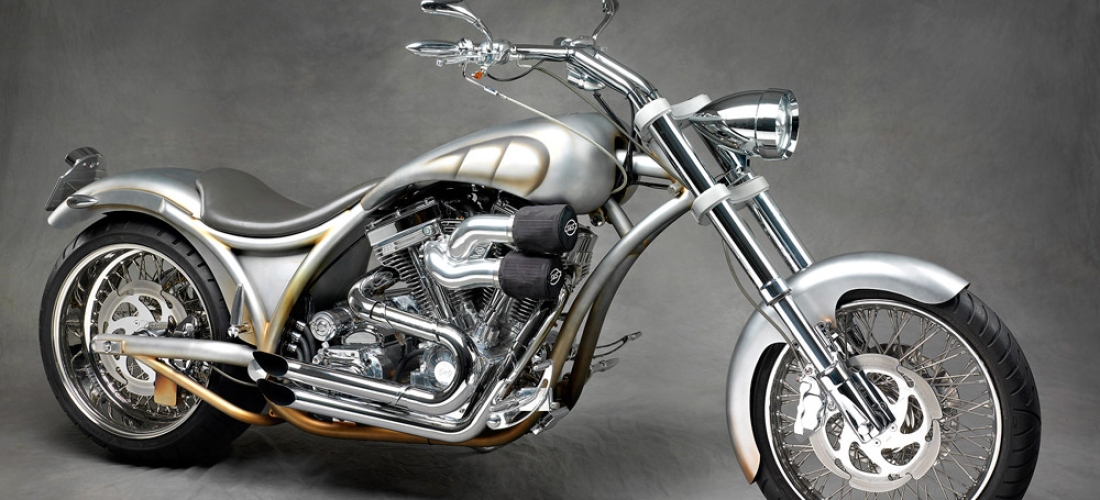 Motorcykel, kund Swedish Style Custom.